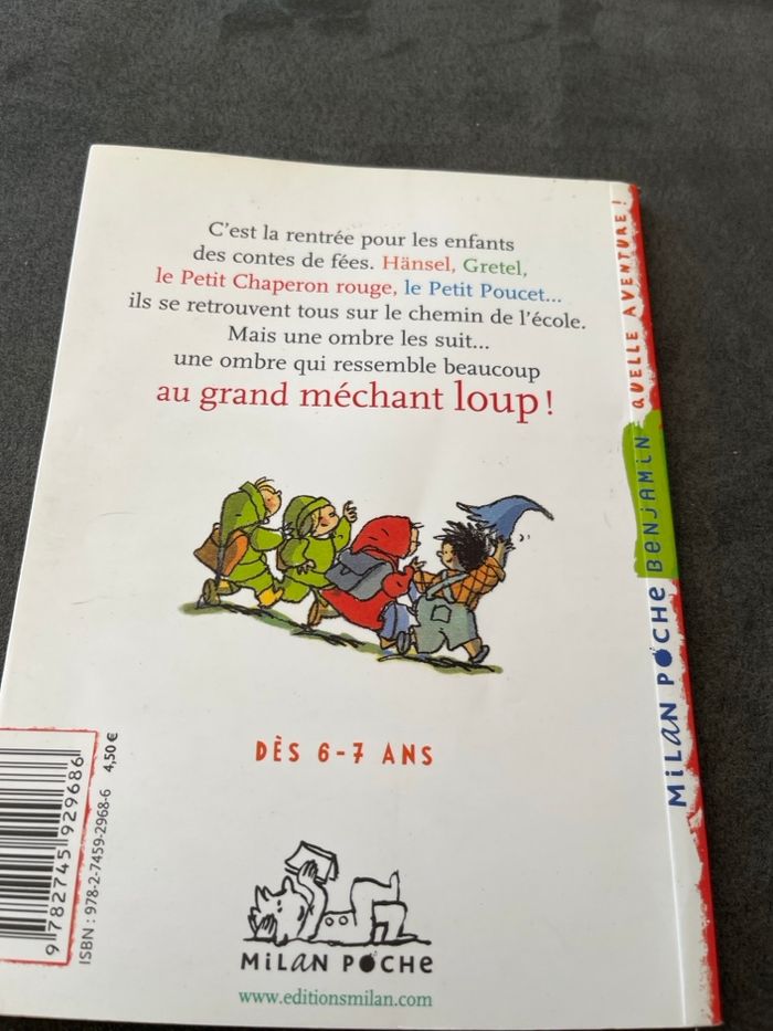 Livre Milan benjamin cp ce1 gare a la maîtresse - photo numéro 2
