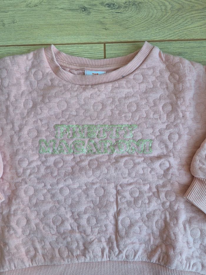 Sweat rose pretty macaroni - photo numéro 2