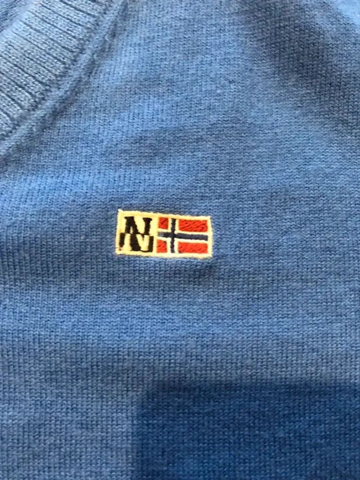 Pull bleu roi napapijri - photo numéro 2