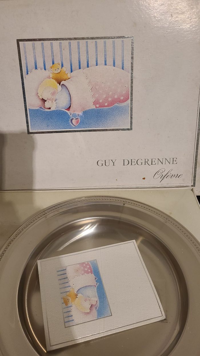 Assiette et cuillère bébé Guy degrenne - photo numéro 2