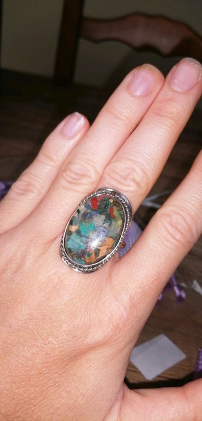 Bague multi pierre