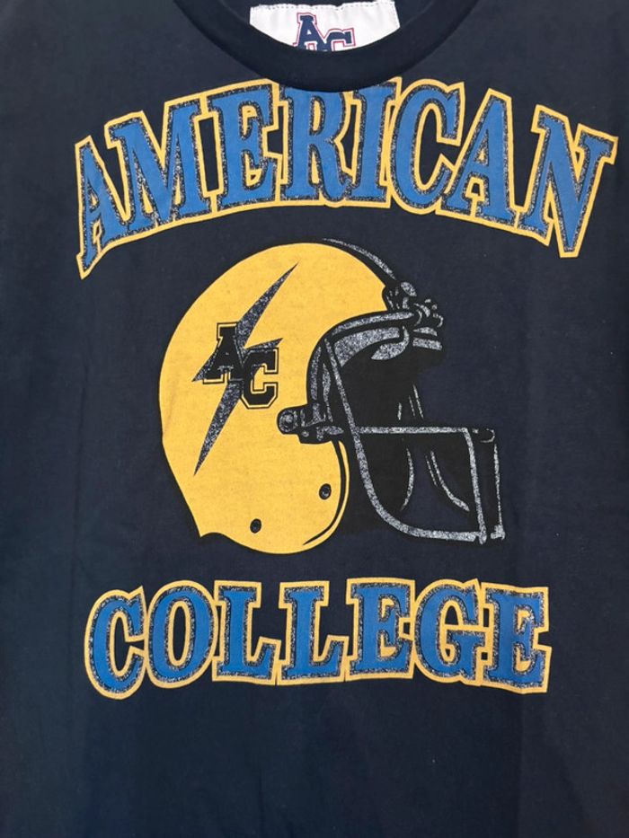 🌷T-shirt manche courte american collège 8 ans 🌷 - photo numéro 3