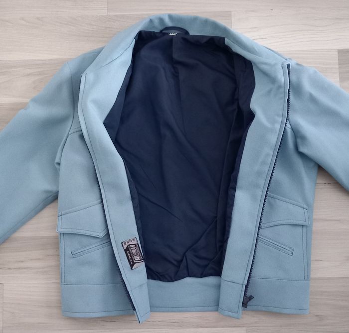 Blouson femme bleu ciel taille 38 - photo numéro 7