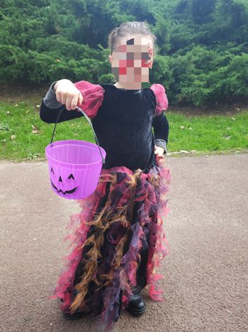 Déguisement vampirette fille 5-6 ans 