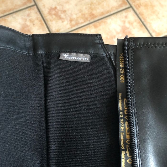 Botte en cuir noir - photo numéro 4
