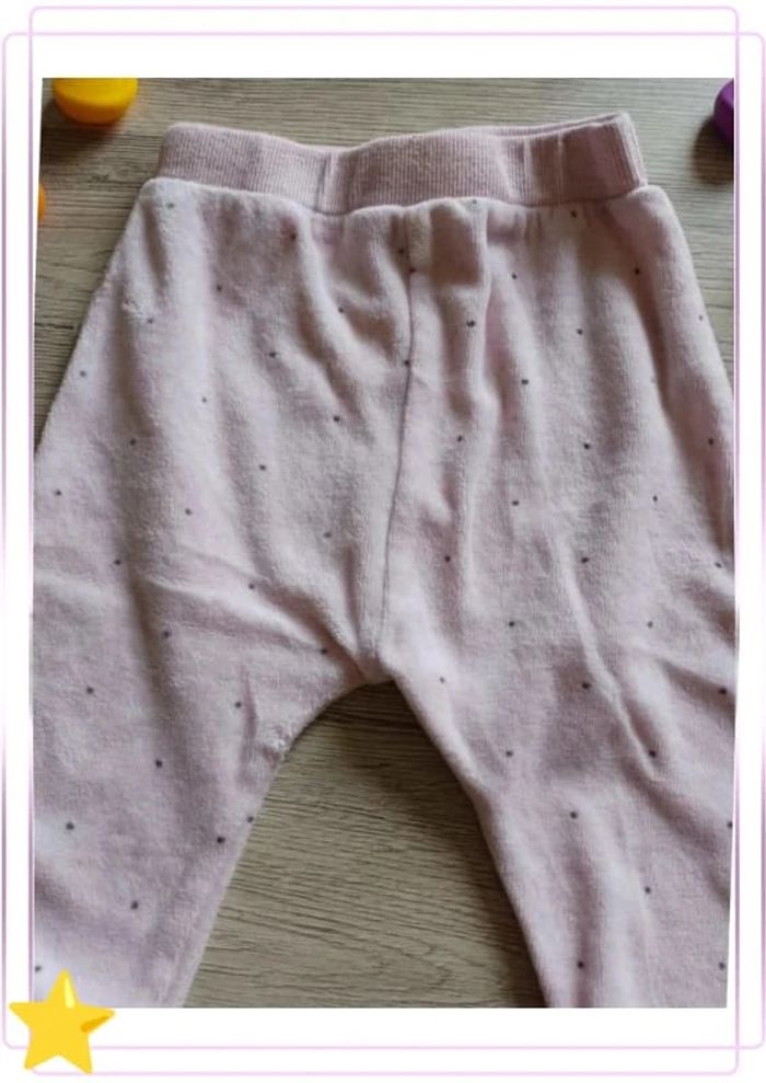 Pantalon velours a pois 9 mois kiabi - photo numéro 2
