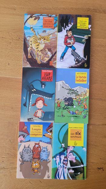 Lot de livres à partir de 7-8 ans