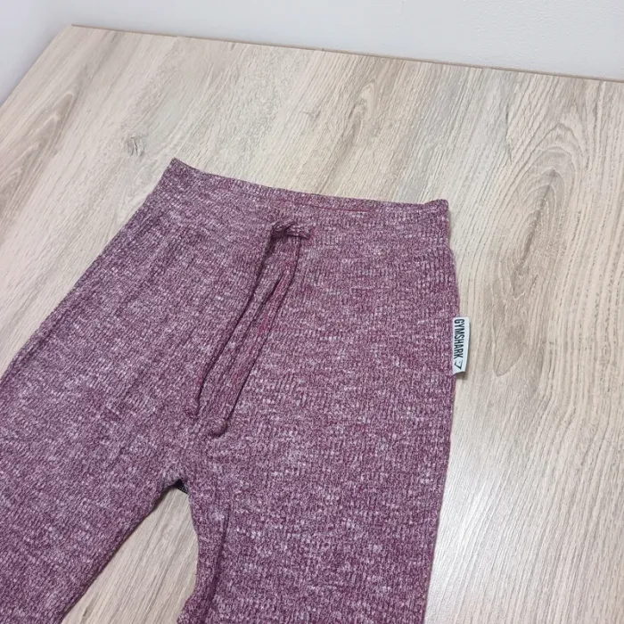 Bas  gymshark s pantalon femme rose violet - photo numéro 2