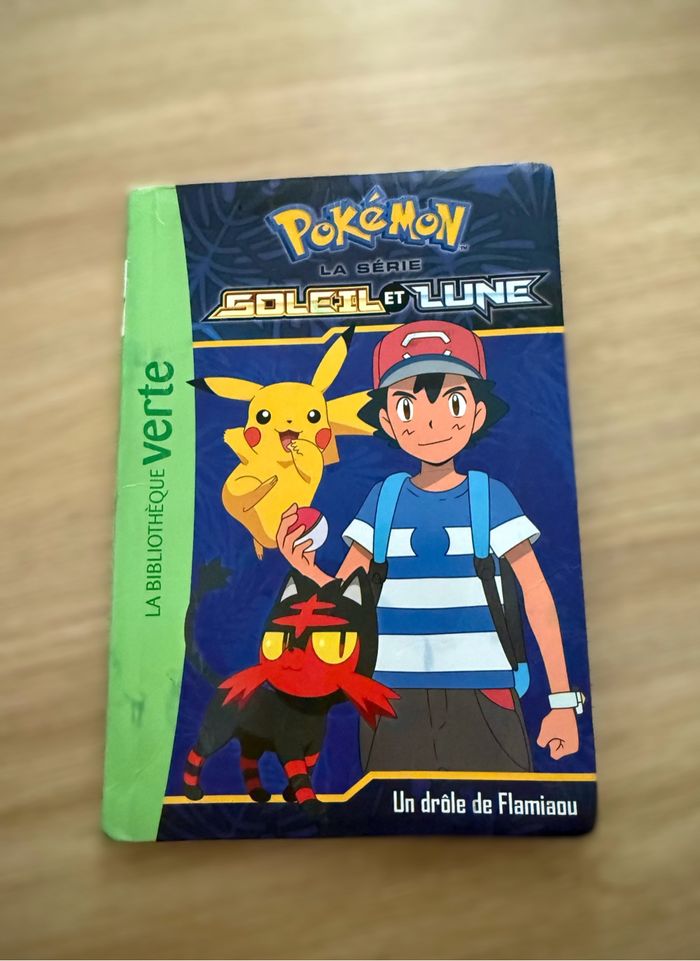 Livre Pokémon un drôle de Flamiaou