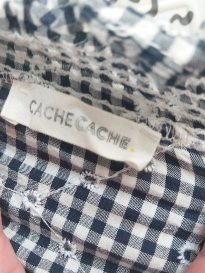 Blouse Cache Cache à carreaux vichy - photo numéro 7