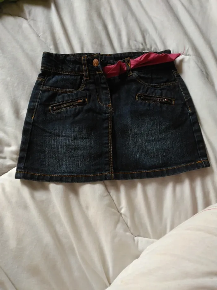 Mini jupe en Jean Fille