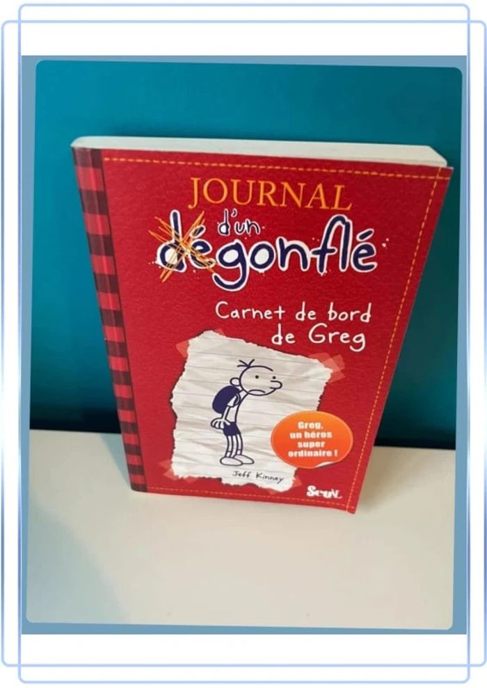 Livre roman journal d’un dégonflé tome 1