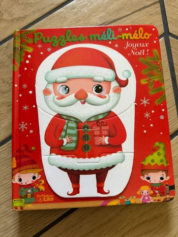 Livre puzzle Noël