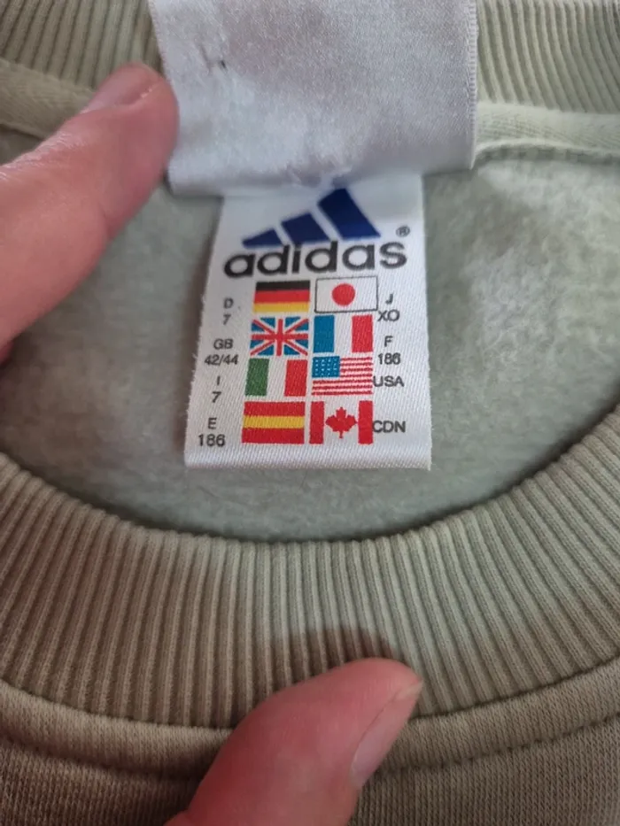 Sweat beige adidas - photo numéro 5