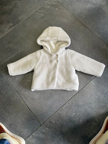 Manteau 1 mois réversible 
