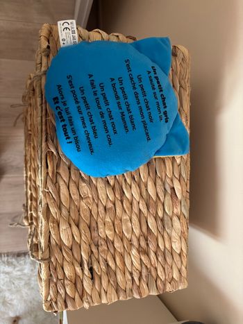 Peluche tête de chat