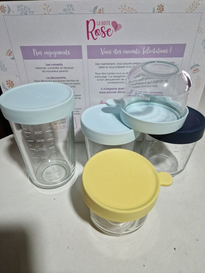 Pots en verre 150/250/400ml