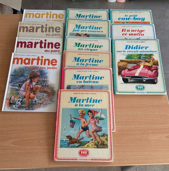 📚 Lot de 11 livres Martine + Didier – Éditions Casterman vintage & rééditions 🌸