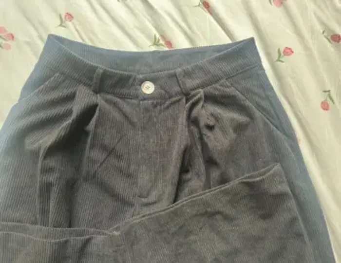 Pantalon velours noir - photo numéro 7