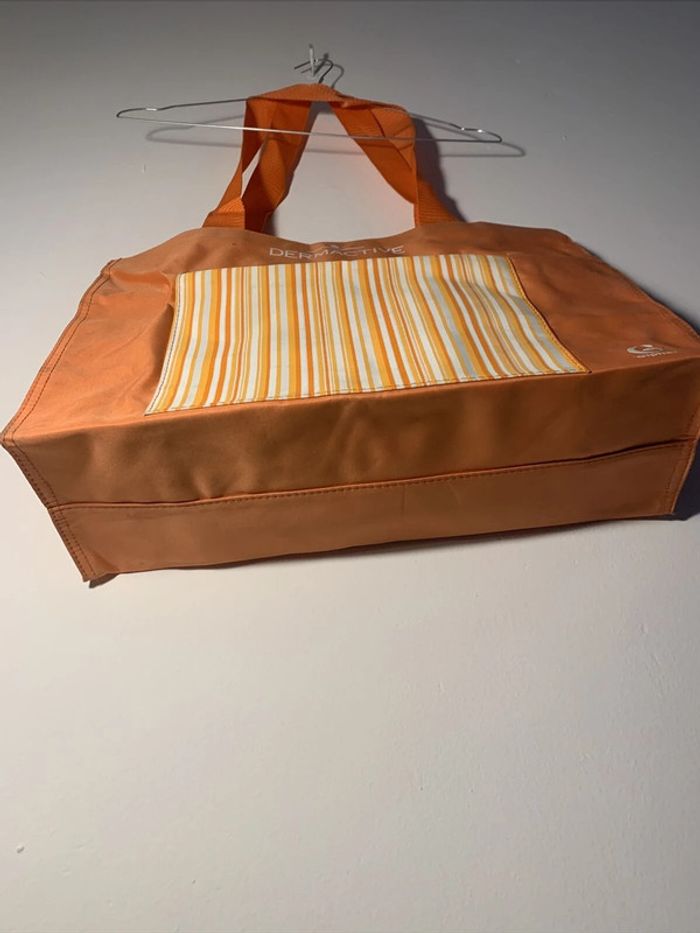 Sac orange Dermactive 42x31 cm hors anses - photo numéro 3