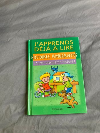 J’apprends déjà à lire