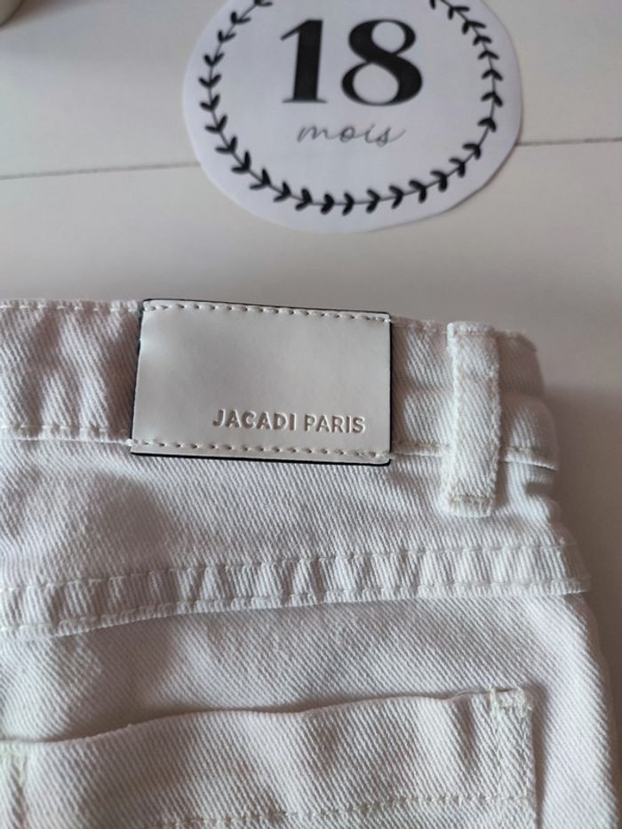 Jean blanc Jacadi – 18 mois - photo numéro 3