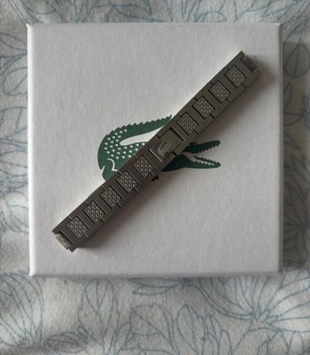 Bracelet argenté homme 19cm