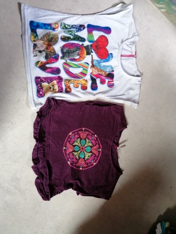 Tee shirts fille - photo numéro 2