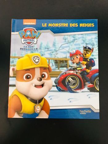 Livre Pat’ patrouille - le montre des neiges