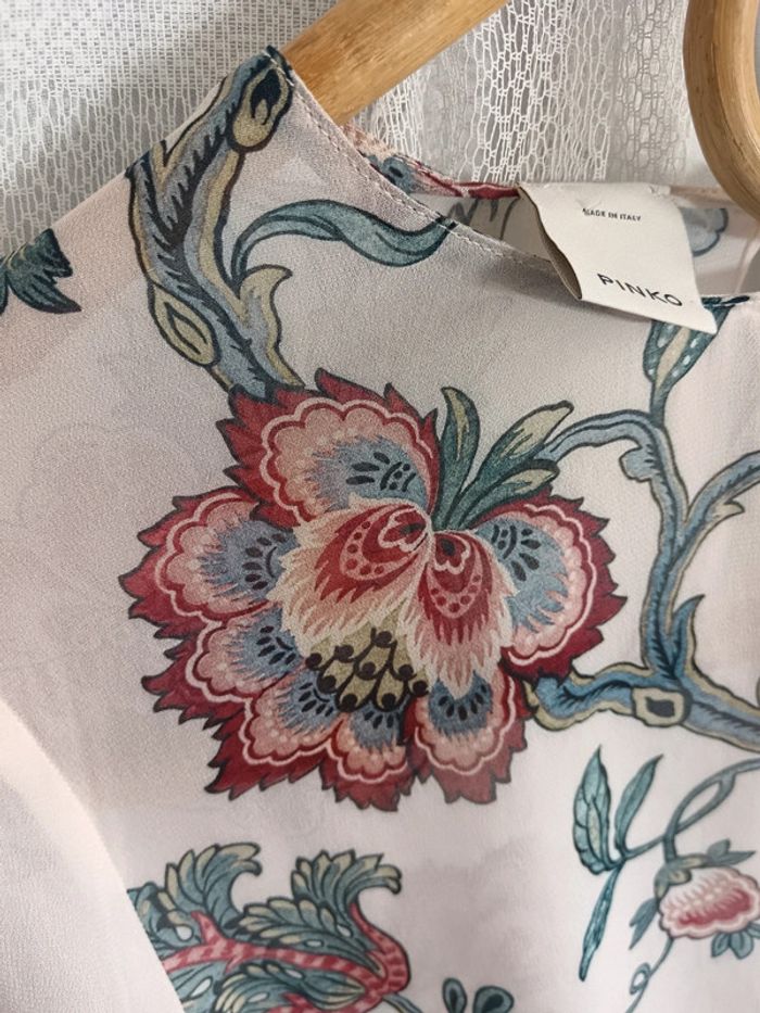 Pinko | Blouse fleurie | t 40 - photo numéro 11