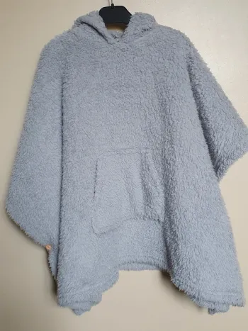 Poncho tout doux enfants taille unique