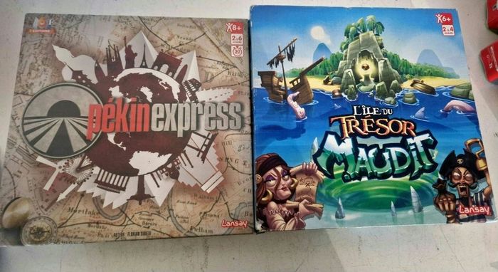 Lot de 2 jeux de societe neufs