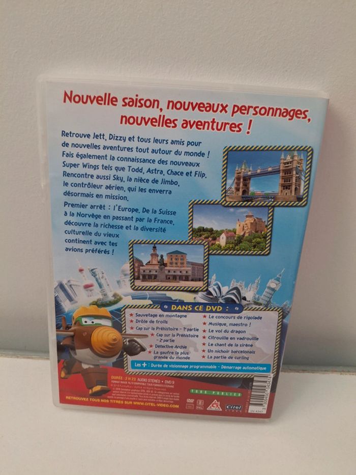 DVD Super Wings Excursion Européenne - photo numéro 2