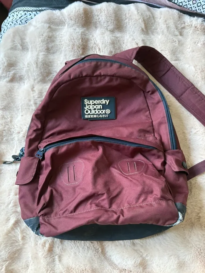 Sac à dos Superdry bordeaux