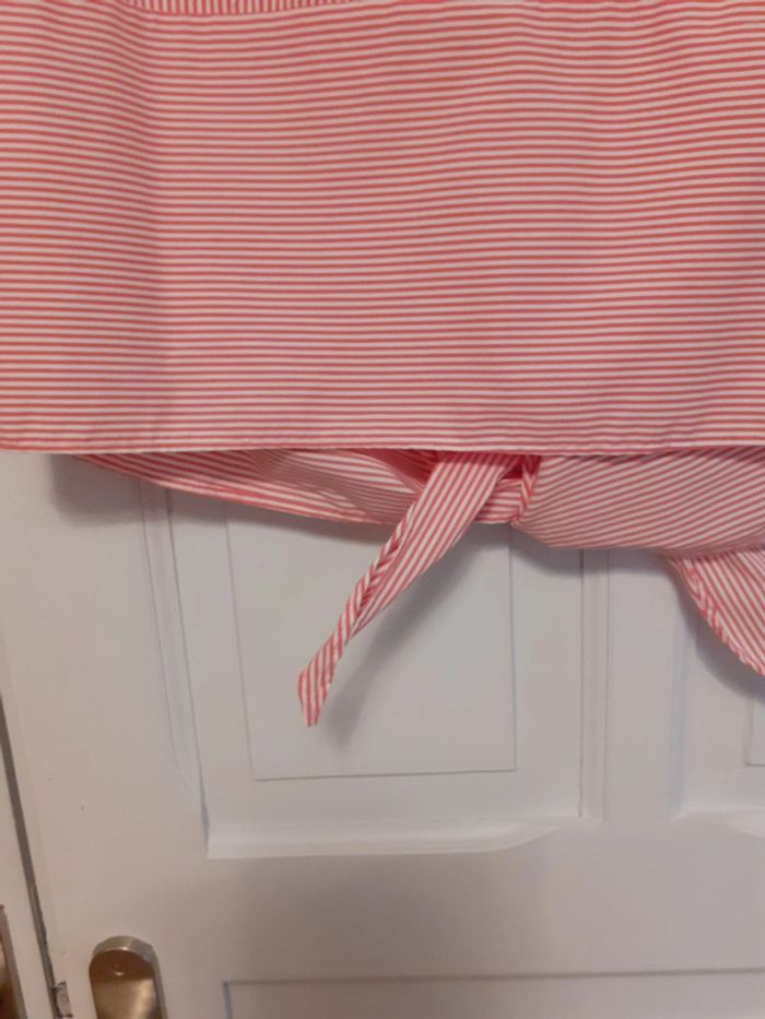 Blouse rose,rayée, taille 40 - photo numéro 3
