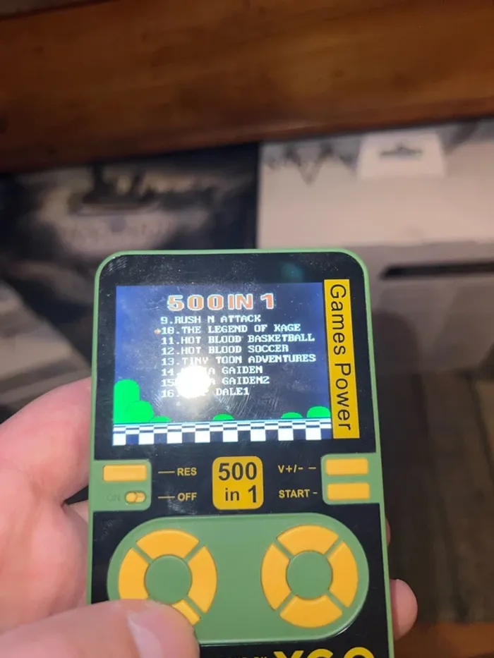 Console de jeux 500 jeux en 1 rétro - photo numéro 11