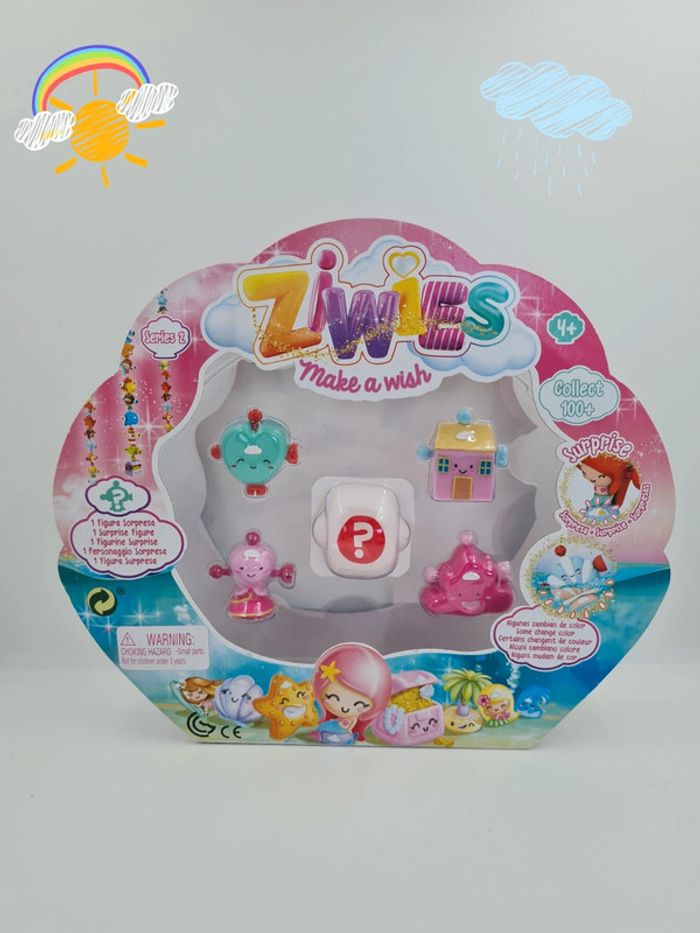 Ziwies Pack 5 Figurines Famosa (neuf)