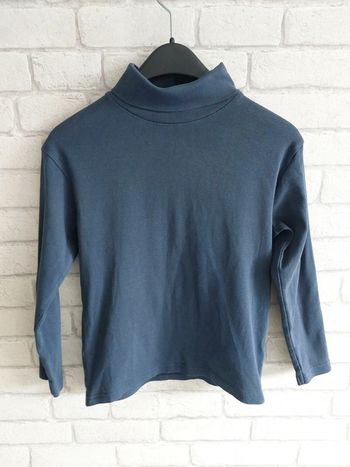 Tee-shirt manches longues col roulé Vertbaudet taille 10 ans