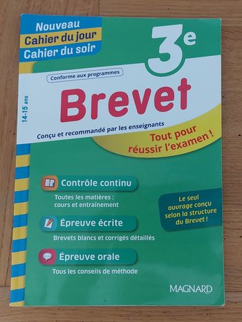 Brevet 3ème - éditions Magnard
