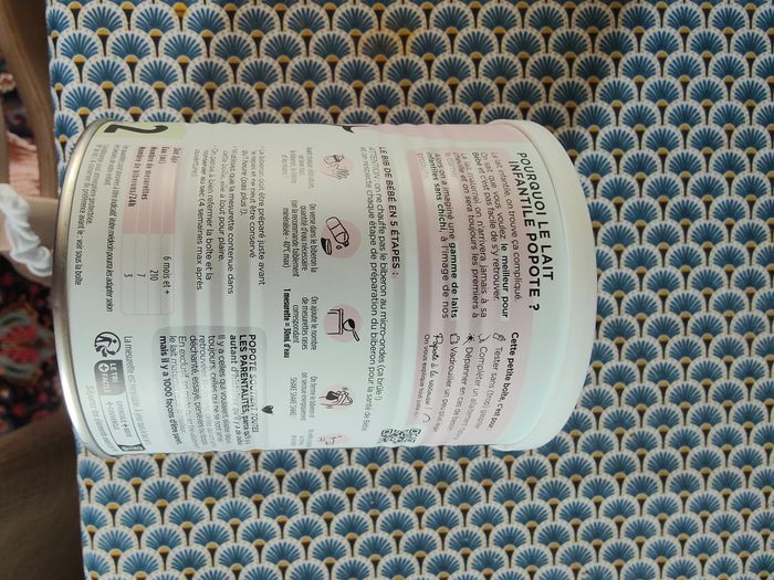 Lait popote 2 ème âge - photo numéro 3