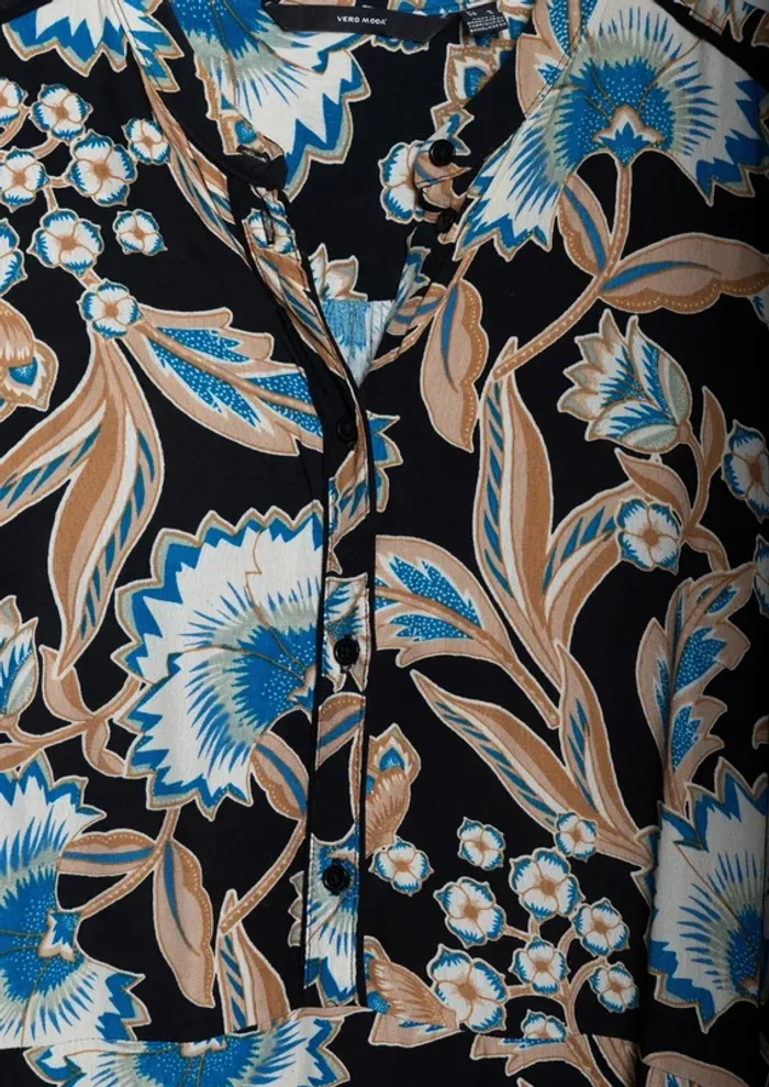 Robe longue fleurie Vero Moda – Taille M - photo numéro 3