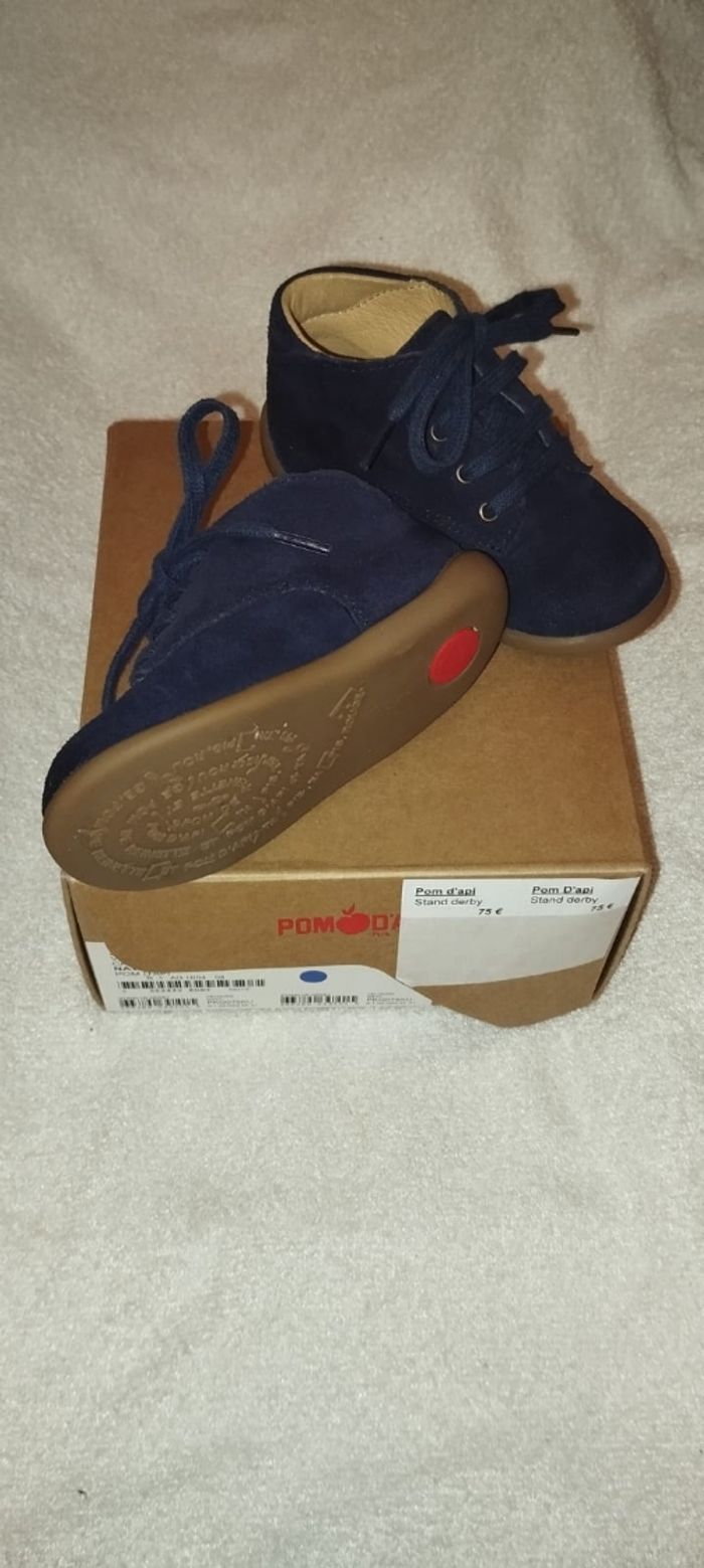 Chaussures bébé garçon taille 21 Pomdapi - photo numéro 2