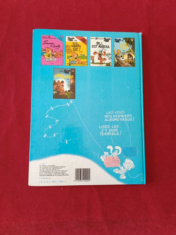 60 gags de Boule et Bill N°6 " Dupuis - photo numéro 17