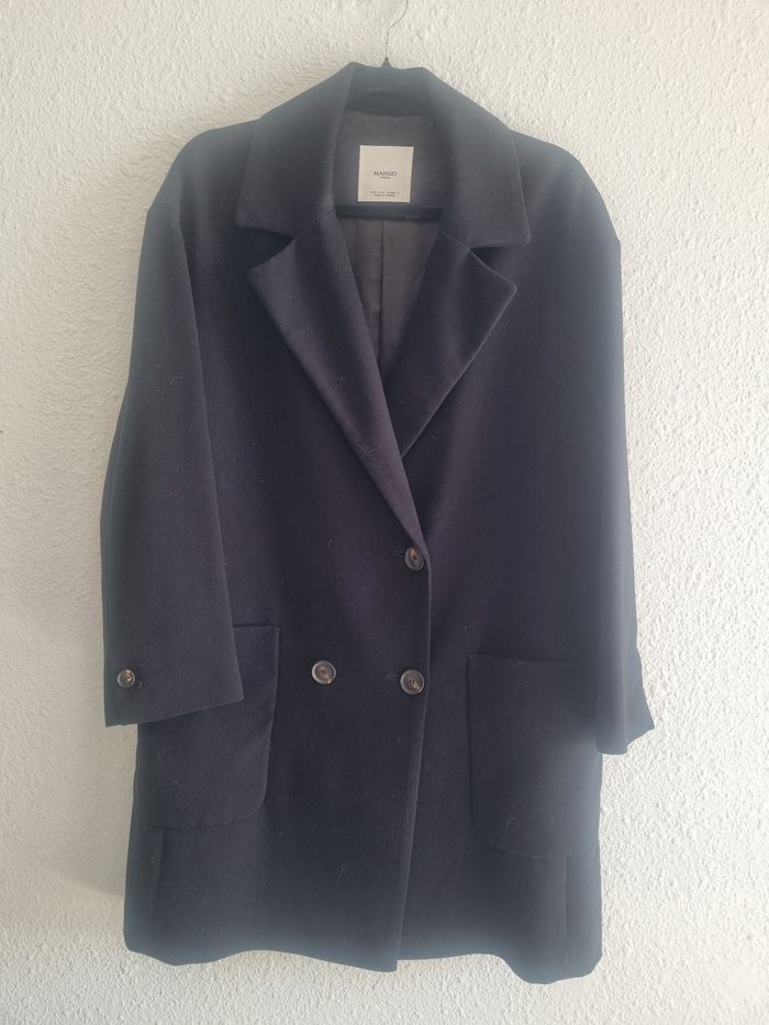Manteau mis long mango