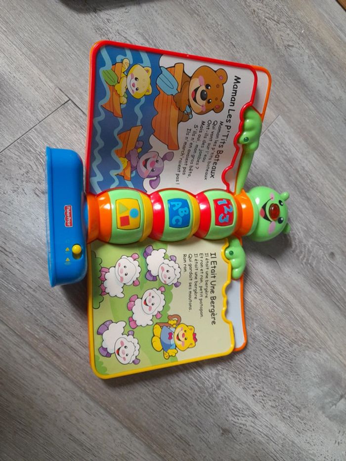 Livre d'éveil rigolotronique fisher price - photo numéro 4