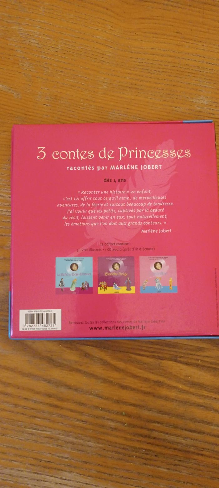 3 contes de princesses Marlène Jobert - photo numéro 2