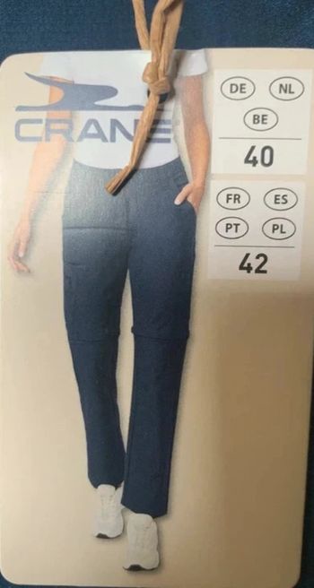 Pantalon short modulable 42
