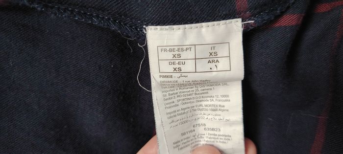 Chemise à carreaux Pimkie – Taille XS - photo numéro 2