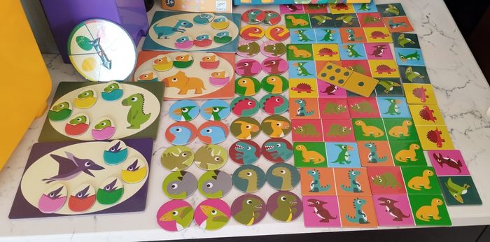 Bingo / domino / mémo dinosaure Djeco - photo numéro 3
