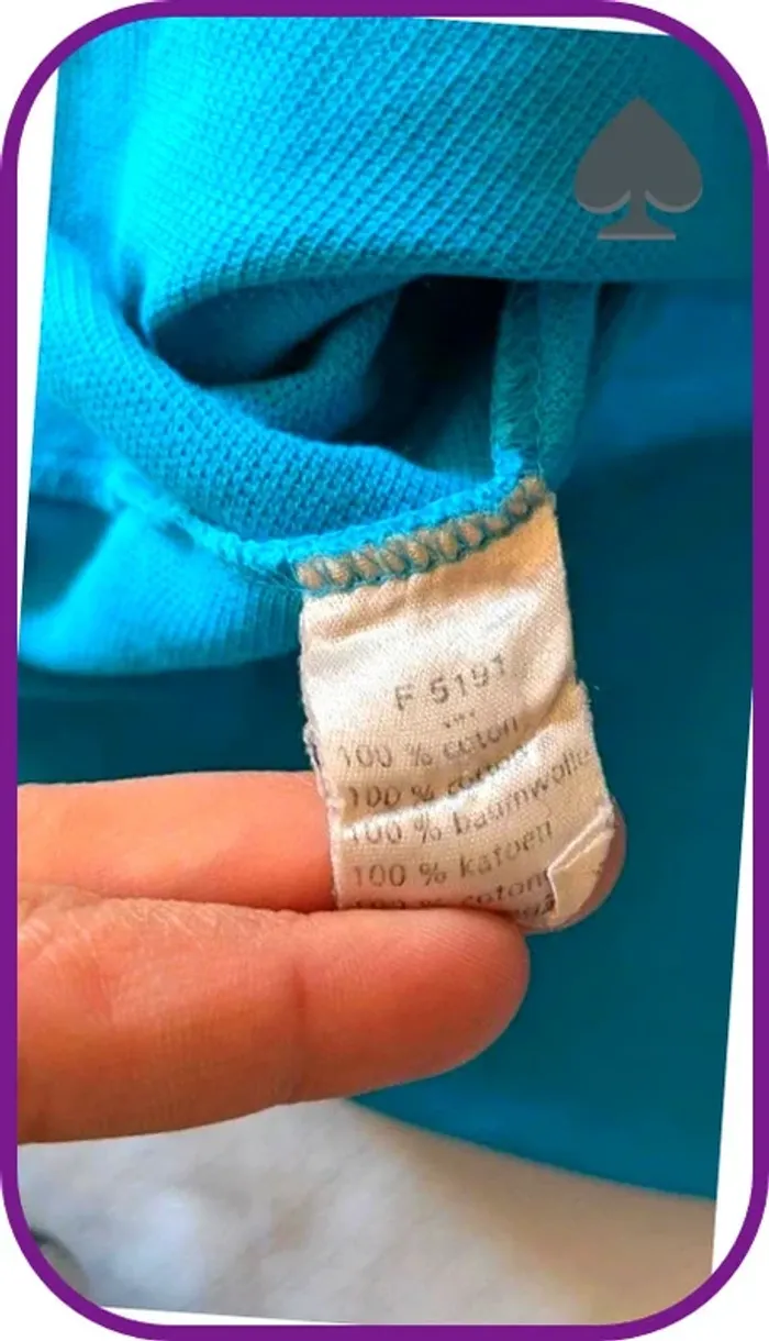 Polo homme Lacoste vintage L - photo numéro 4